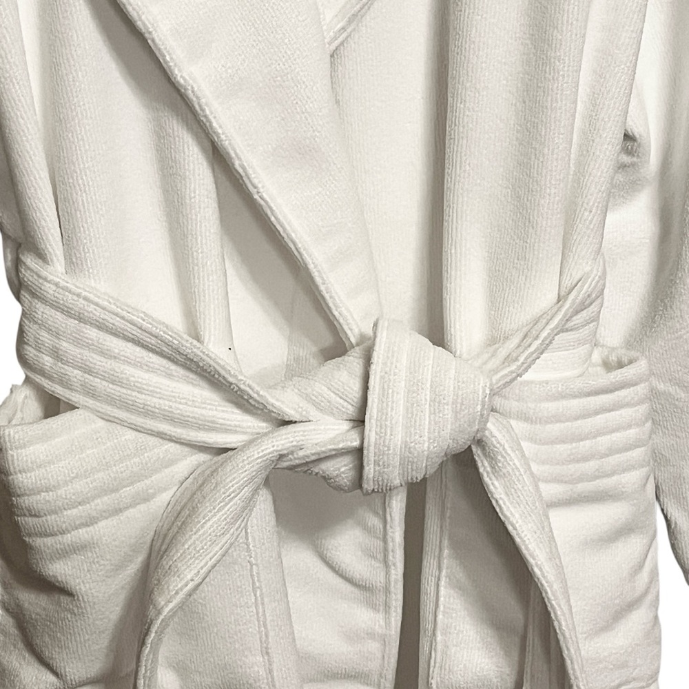 Auden Cream Terry Robe Women’s XL NWOT - Picture 6 of 7